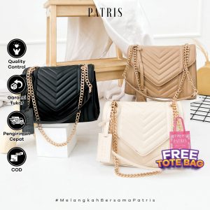 Patris Jersey Sling Bag / Tas Wanita Selempang