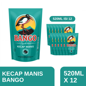 Bango Kecap Manis 520ML isi 12 (1 carton)