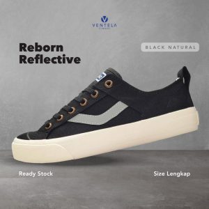 Ventela Reborn Reflective Low Black Natural