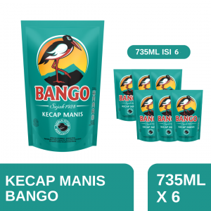 Bango Kecap Manis 735ML isi 6 (1 Carton)