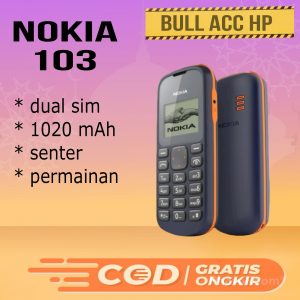 HANDPHONE NOKIA 103 SATU SIM HANDPHONE NOKIA JADUL MURAH