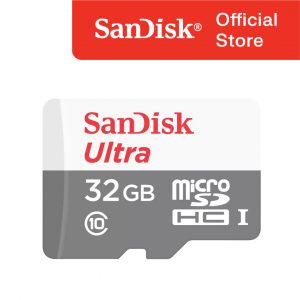 SanDisk Ultra Microsd 32GB 100MB/s – No Adapter