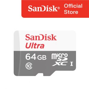 SanDisk Ultra Microsd 64GB 100MB/dtk – Tanpa Adaptor