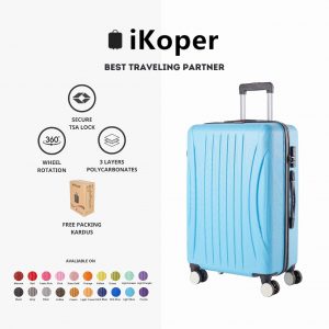 iKoper 20 Inch Polo Cabin Size Koper Fiber Koper Import New Modell