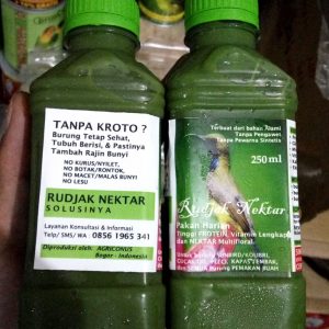 Rujak nektar 250ml rudjak nekstar rn nextar ukuran besar buat konin kolibri maduan sepah raja wulung sogo sogon