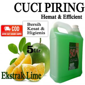 [COD] DISKON…!!! SABUN CUCI PIRING 5 LITER EKSTRAK JERUK NIPIS – ORIGINAL SOPLUS