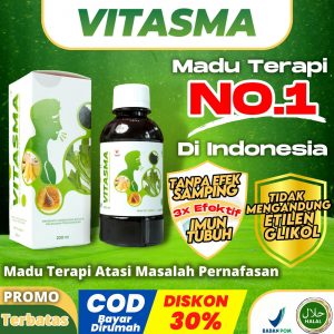 VITASMA – Madu Asma Herbal Atasi Masalah Asma TBC Paru Paru Sesak Nafas Sesak Napas Batuk Flek Obat Pernapasan Lega Aman Tanpa Efek Samping