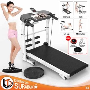 Treadmill Manual MultiFungsi Treadmill 8 in 1-Alat Fitness Termurah / treadmill gym olahraga / Treadmill yang tidak menggunakan listrik / Gym Treadmill