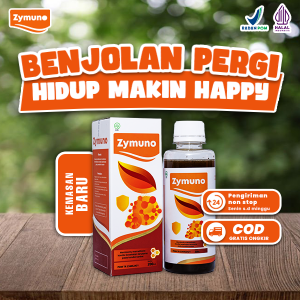 ZYMUNO Vitamin Madu Obat Benjolan Herbal Asli Cegah Kanker & Tumor Ganas Alami Meningkatkan Daya Tahan Tubuh 100% Original BPOM