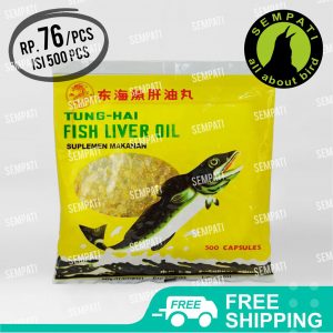 SEMPATI Minyak Ikan Minyak Hati Ikan Tunghai Tung-Hai Minyak Ikan Tung Hai Minyak Ikan Vitamin Minyak Hati Ikan Vitamin Burung Meningkatkan Kesehatan Mengkilapkan Bulu Untuk Burung Lovebird Kenari Kacer Murai Pleci Dll CPKBD6OJ